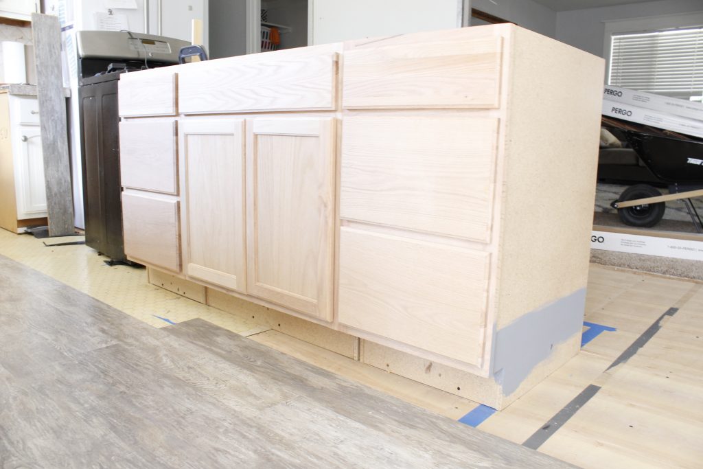 how to build kitchen island from scratch