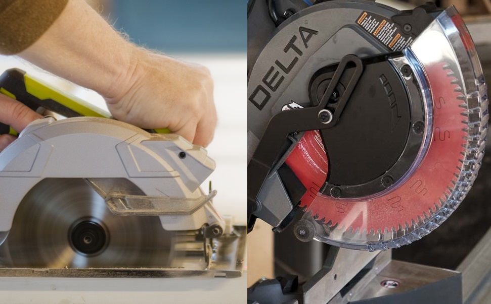 Miter Saw vs Circular Saw: How Do They Differ?