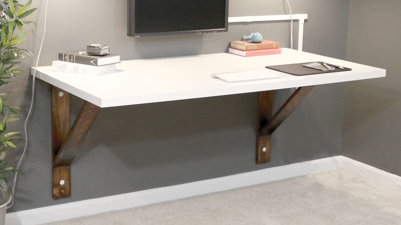 4 DIY Steps in Perfectly Mounting a Wall Desk