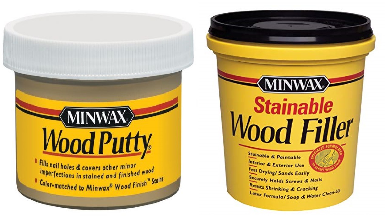 Wood Putty vs Wood Filler