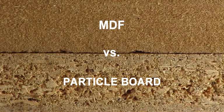 mdf vs particle board