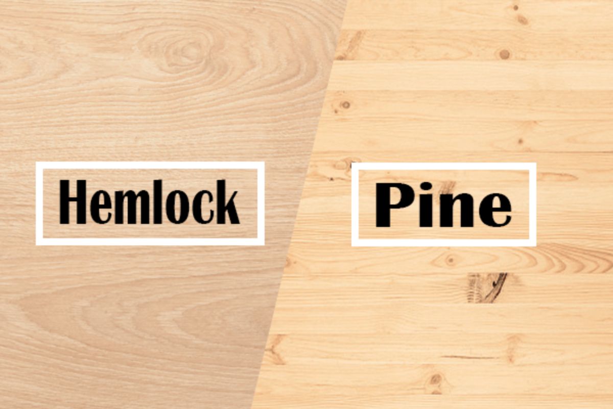 hemlock wood vs pine