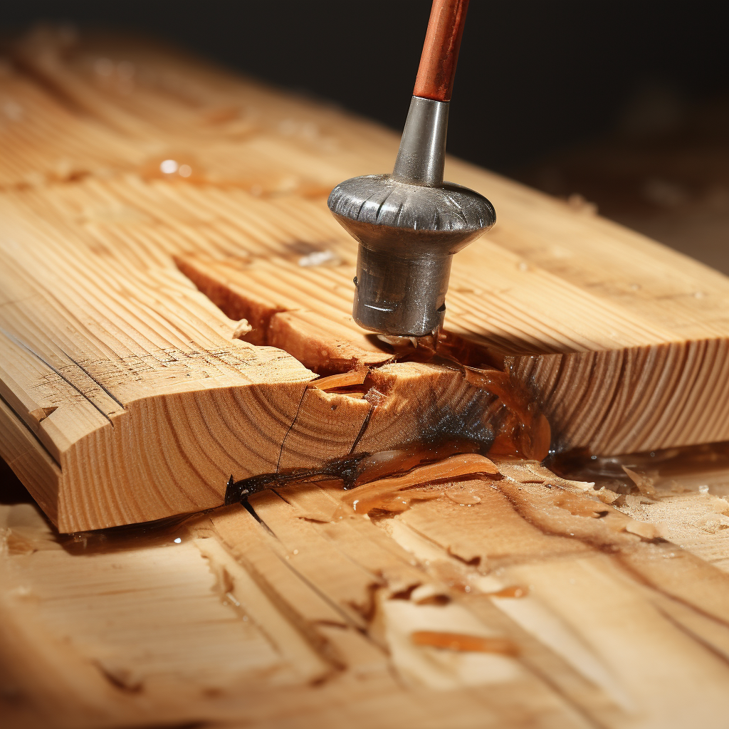 How to Fix Split Wood From Screw