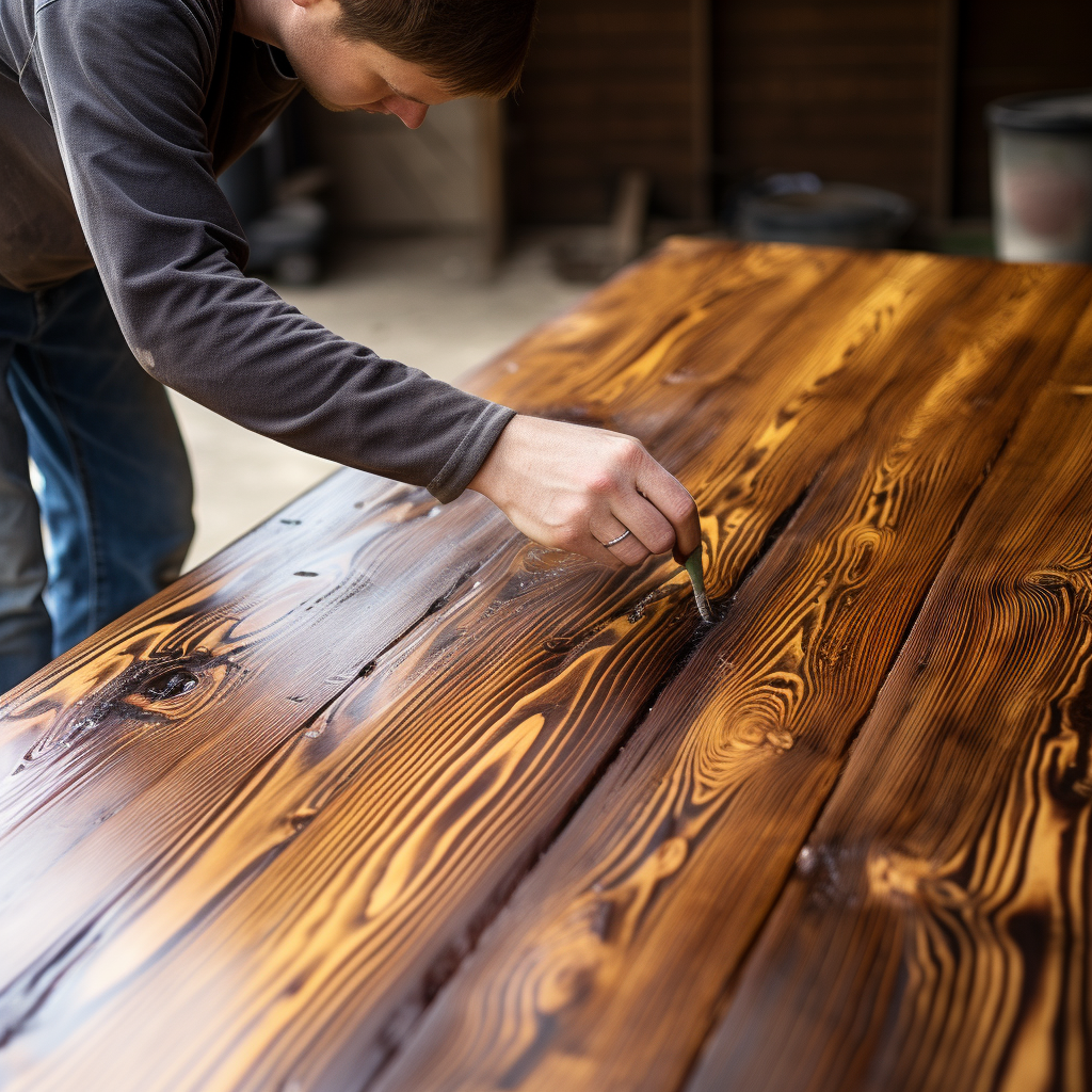 how long does linseed oil stay on wood